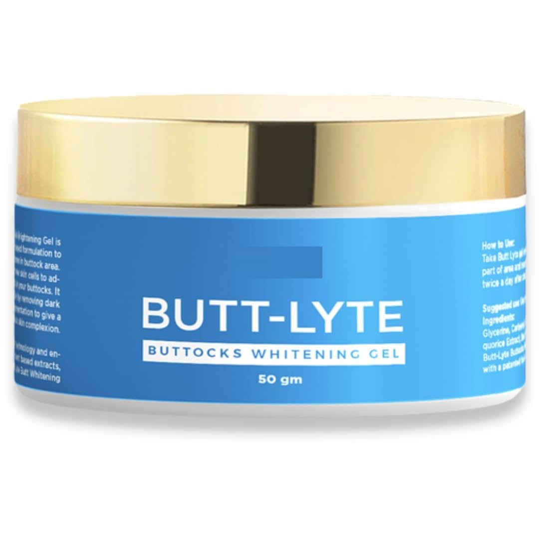 Butt Lyte Buttock Whitening & Brightening Cream, Bum Smoothener, Softener