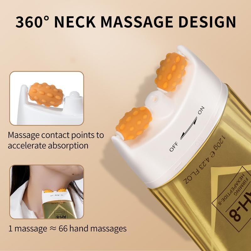 BerrySkin NeckLift+ Firming Massager Cream