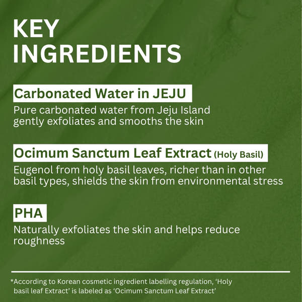 Holy Basil Korean Bubble Mask™