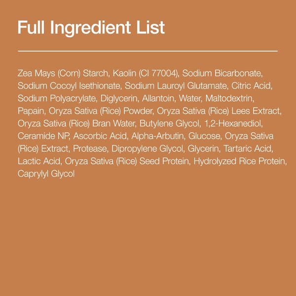 BerrySkin™ Rice Enzyme Brightening Cleansing Powder