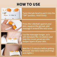 BerrySkin NeckLift+ Firming Massager Cream