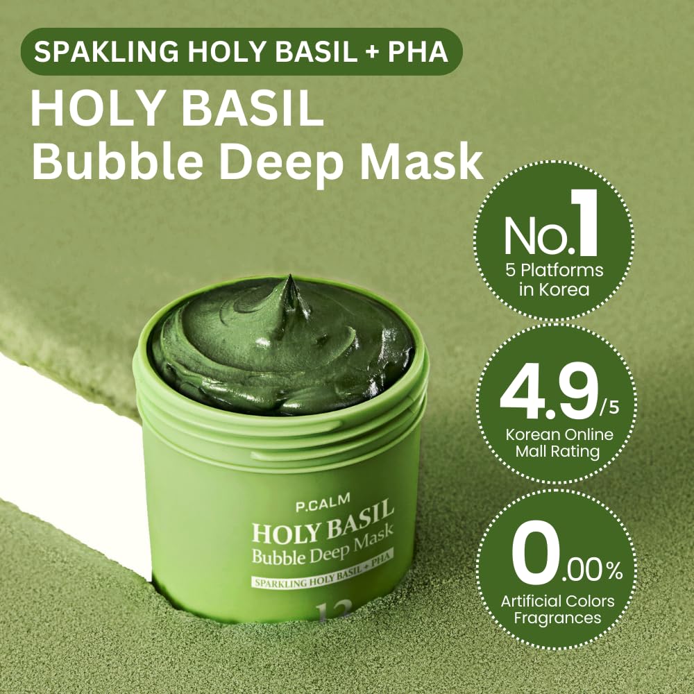 Holy Basil Korean Bubble Mask™
