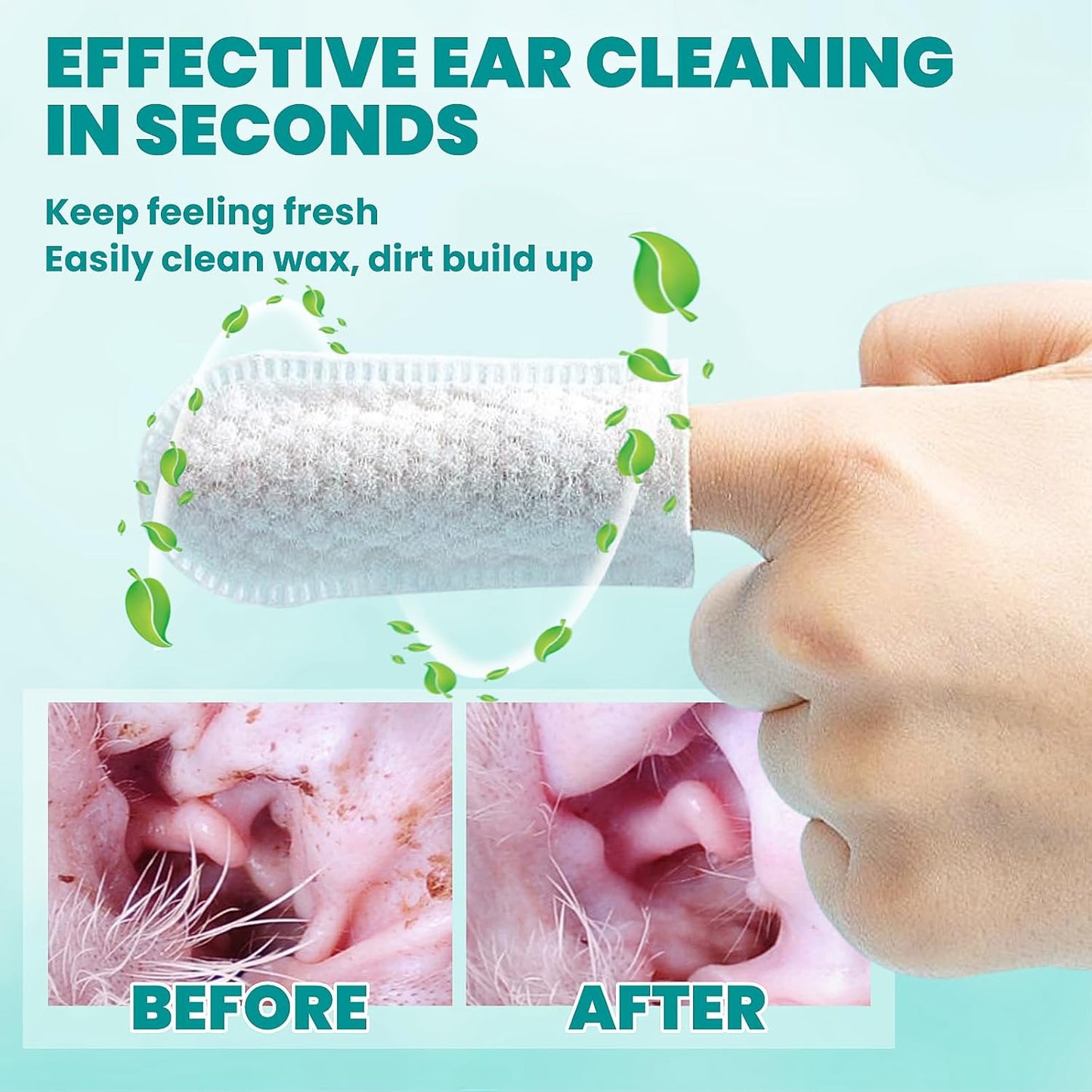 GentlePet Ear Clean Wipes™