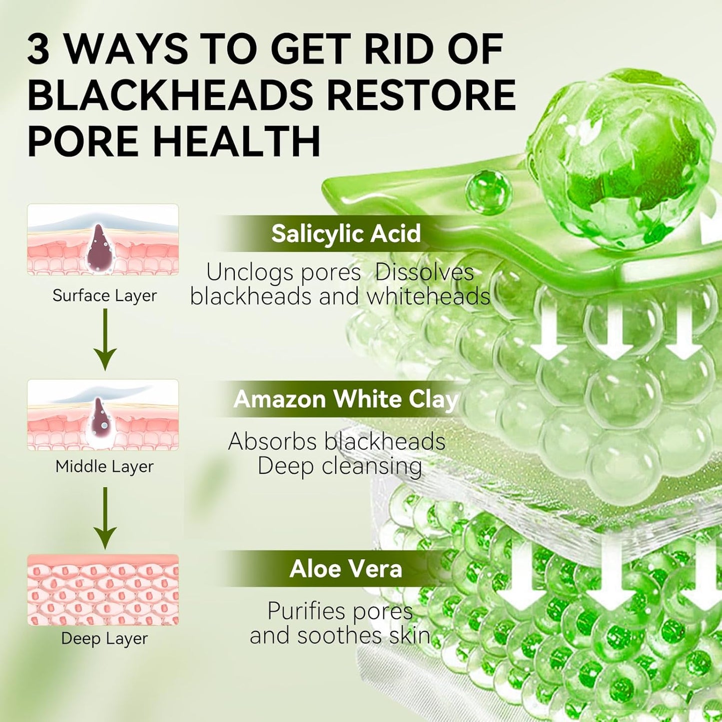 Clear Skin 2.0 Blackhead Clear Mask with 100 Strips™