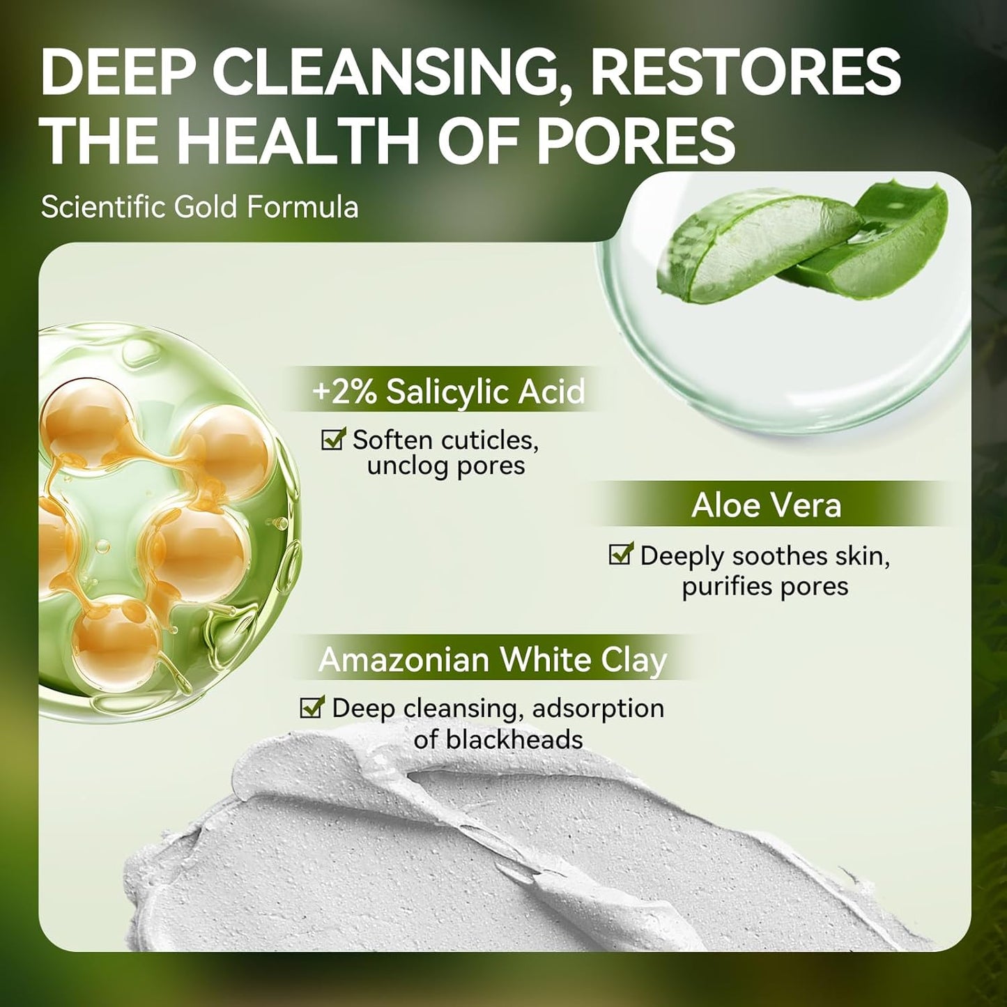 Clear Skin 2.0 Blackhead Clear Mask with 100 Strips™