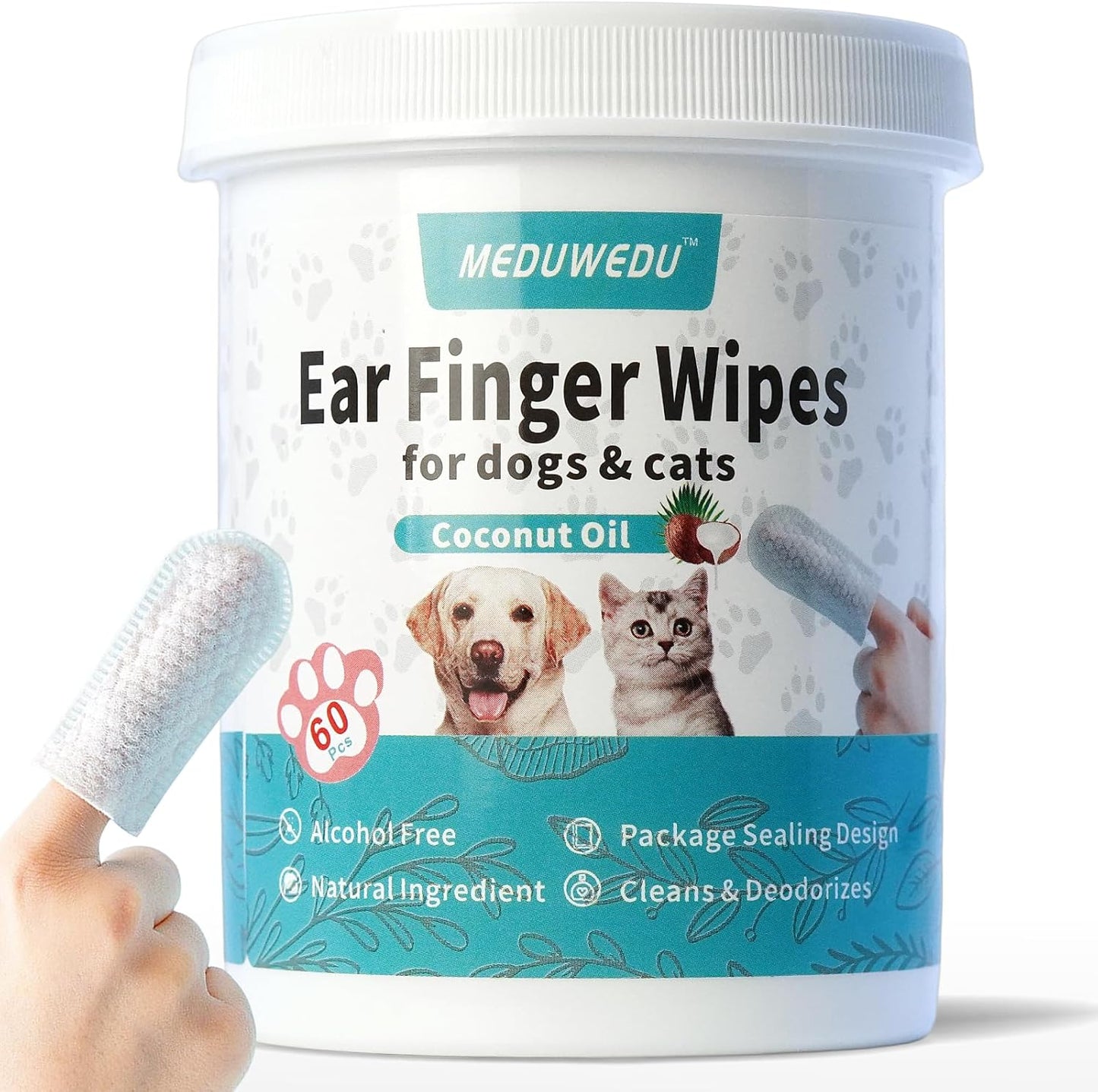 GentlePet Ear Clean Wipes™