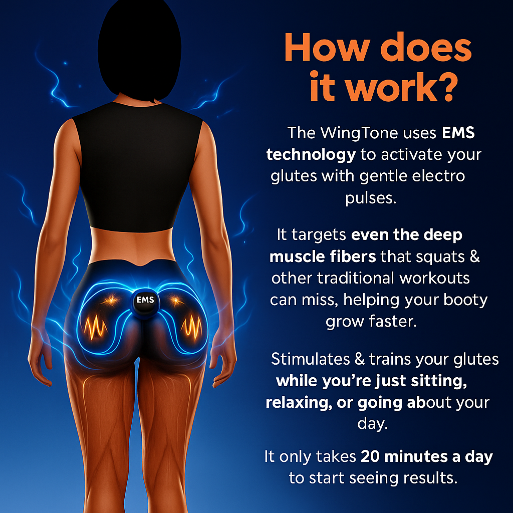 VibraFit™ Smart EMS Glute Trainer