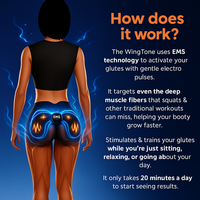 VibraFit™ Smart EMS Glute Trainer