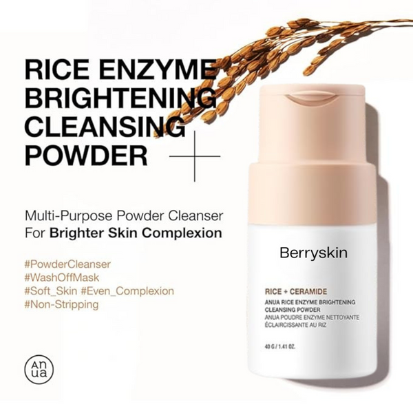 BerrySkin™ Rice Enzyme Brightening Cleansing Powder