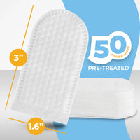 PETWET™ Gentle Ear Wipes for Pets - 50 Wipes