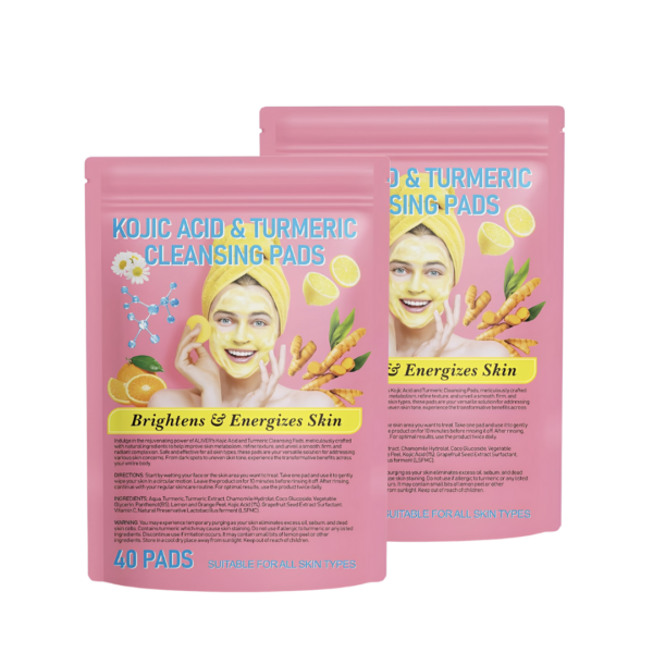 KojicClear™ | Turmeric Kojic Acid Exfoliating Pads |